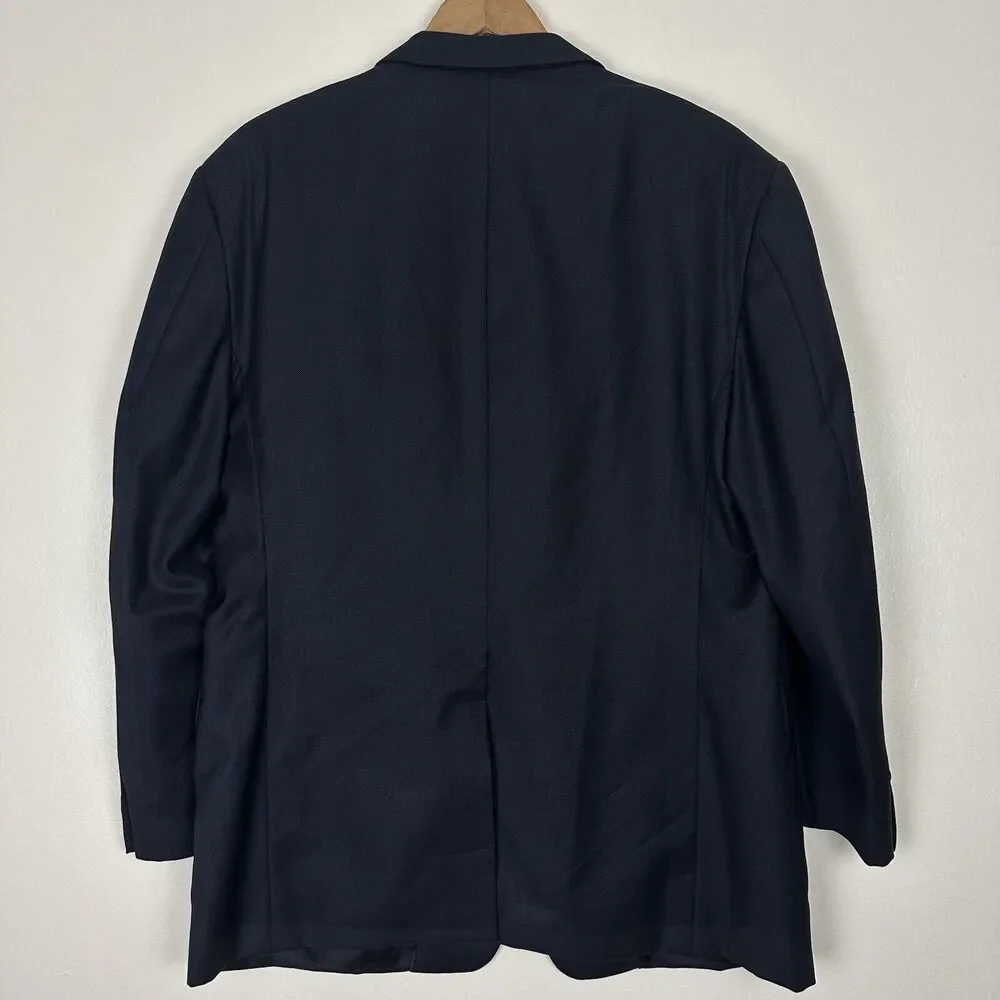 Loro Piana Men's Navy Blue Sport Coat Blazer